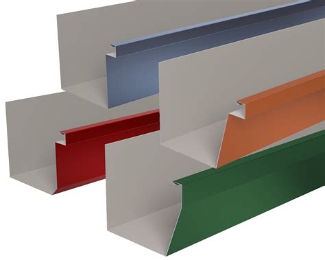 pressed metal box gutter|box gutters for sale.